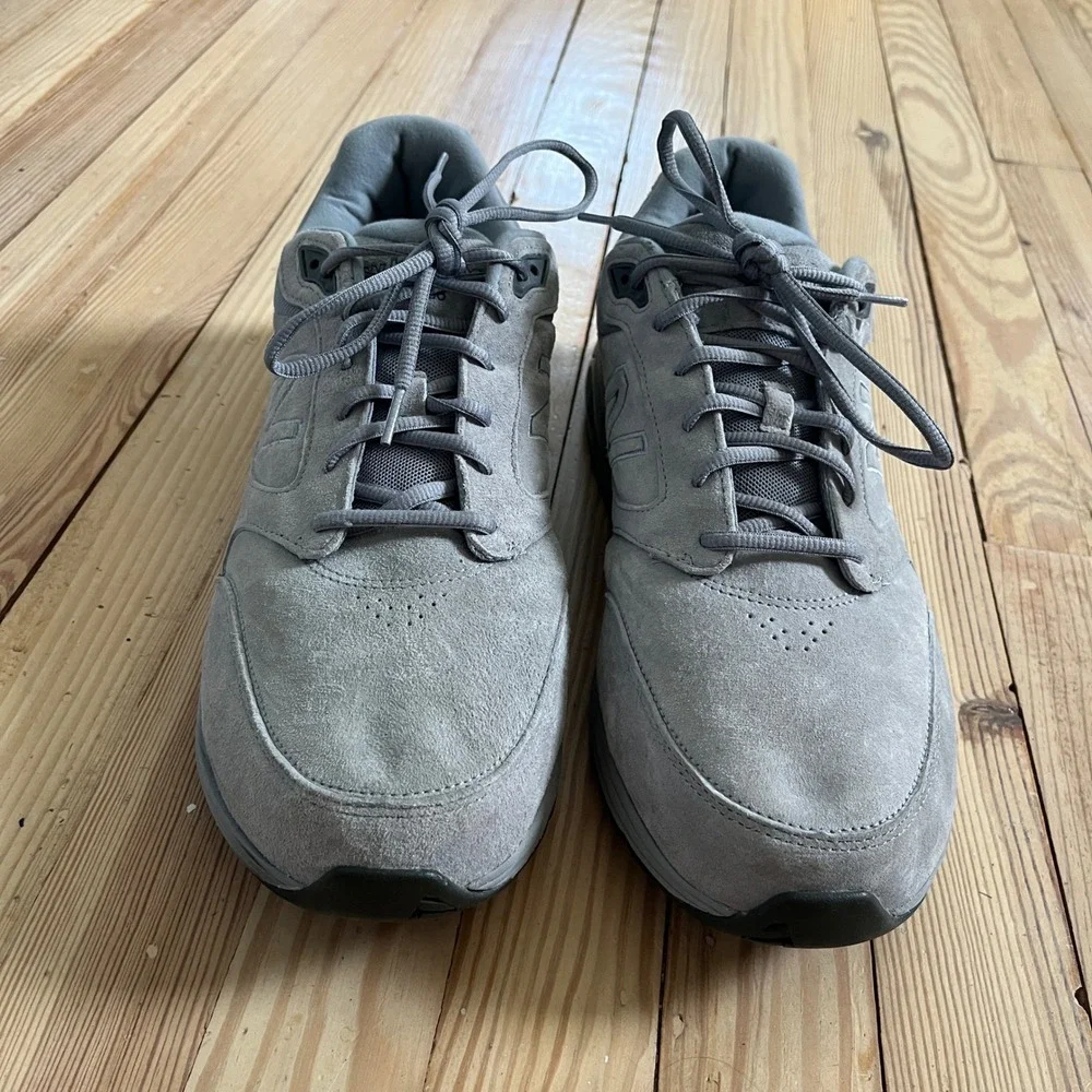 New Balance 928v2 Men Size 14 D Grey Suede Walking Shoe ROLLBAR USA Made comfort